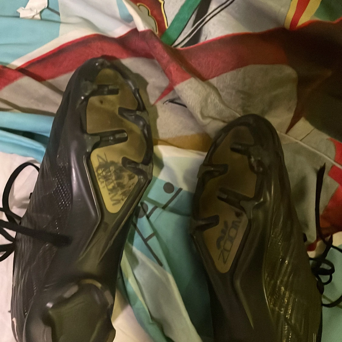 Nike Air Zoom svarta fotbollsskor - 2