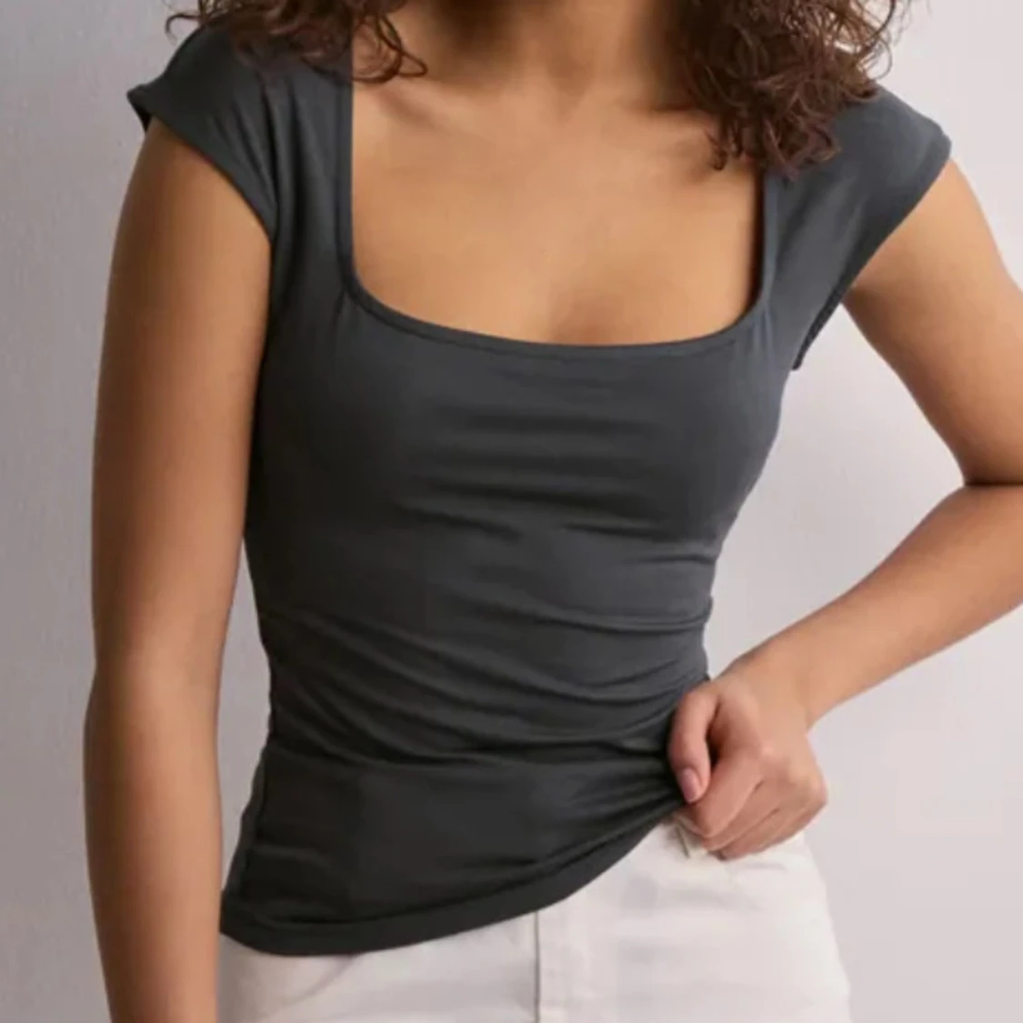 Gina Tricot soft touch top - 1