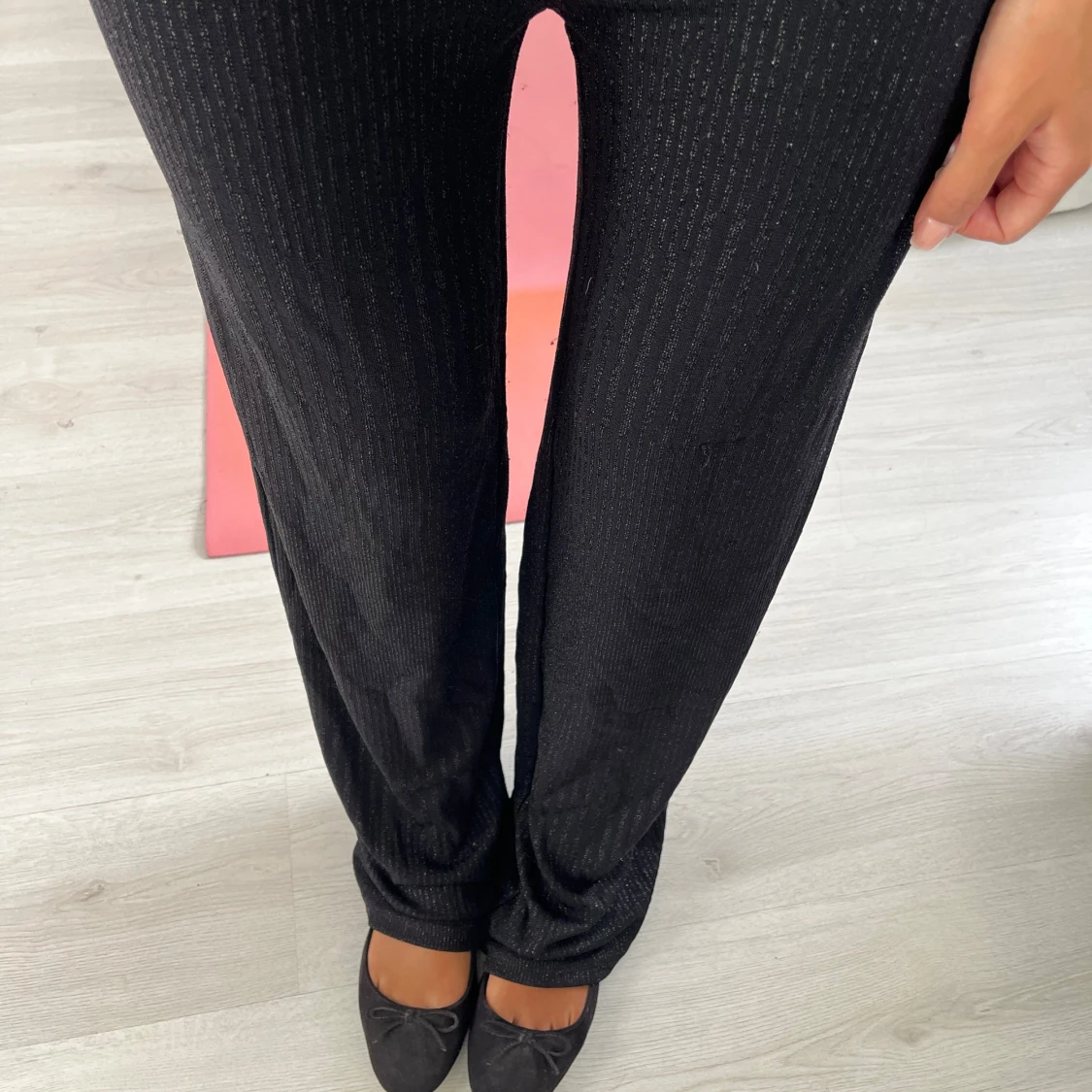 Svarta glittret byxor - 2