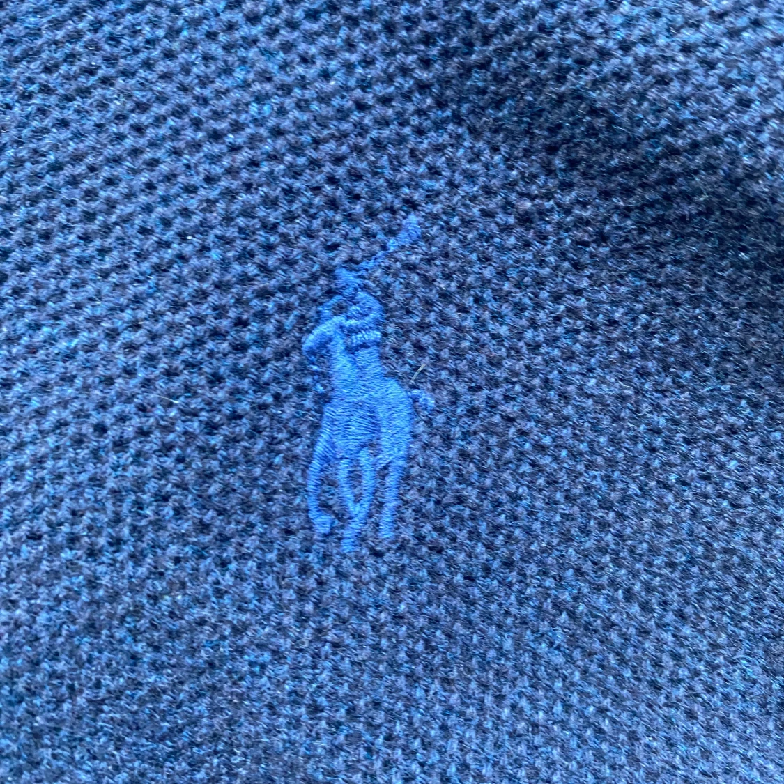 Mörkblå stickad tröja från Polo Ralph Lauren - 2