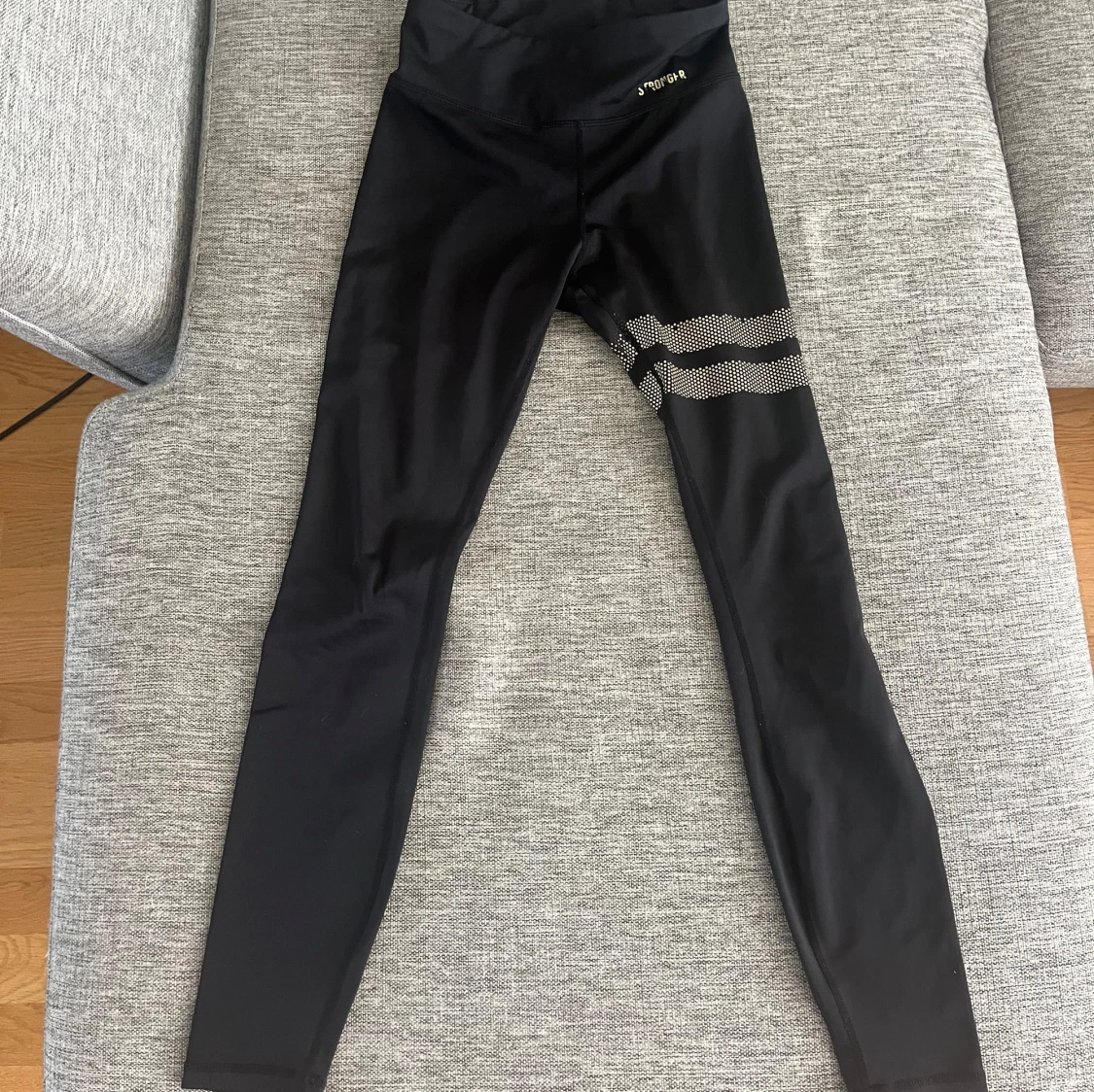 Svarta stronger tights 