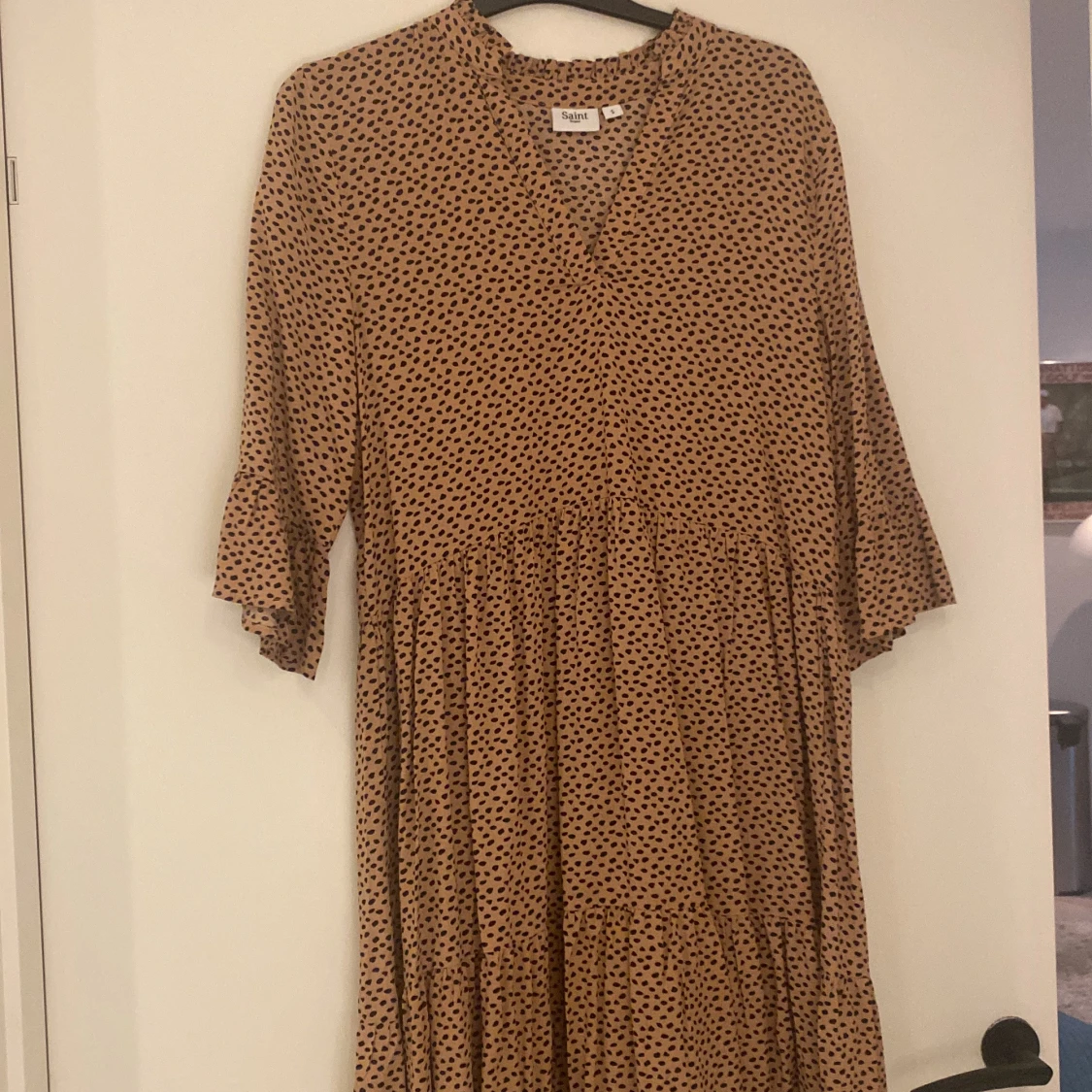 Rost rosa  prickig klänning Saint Tropez