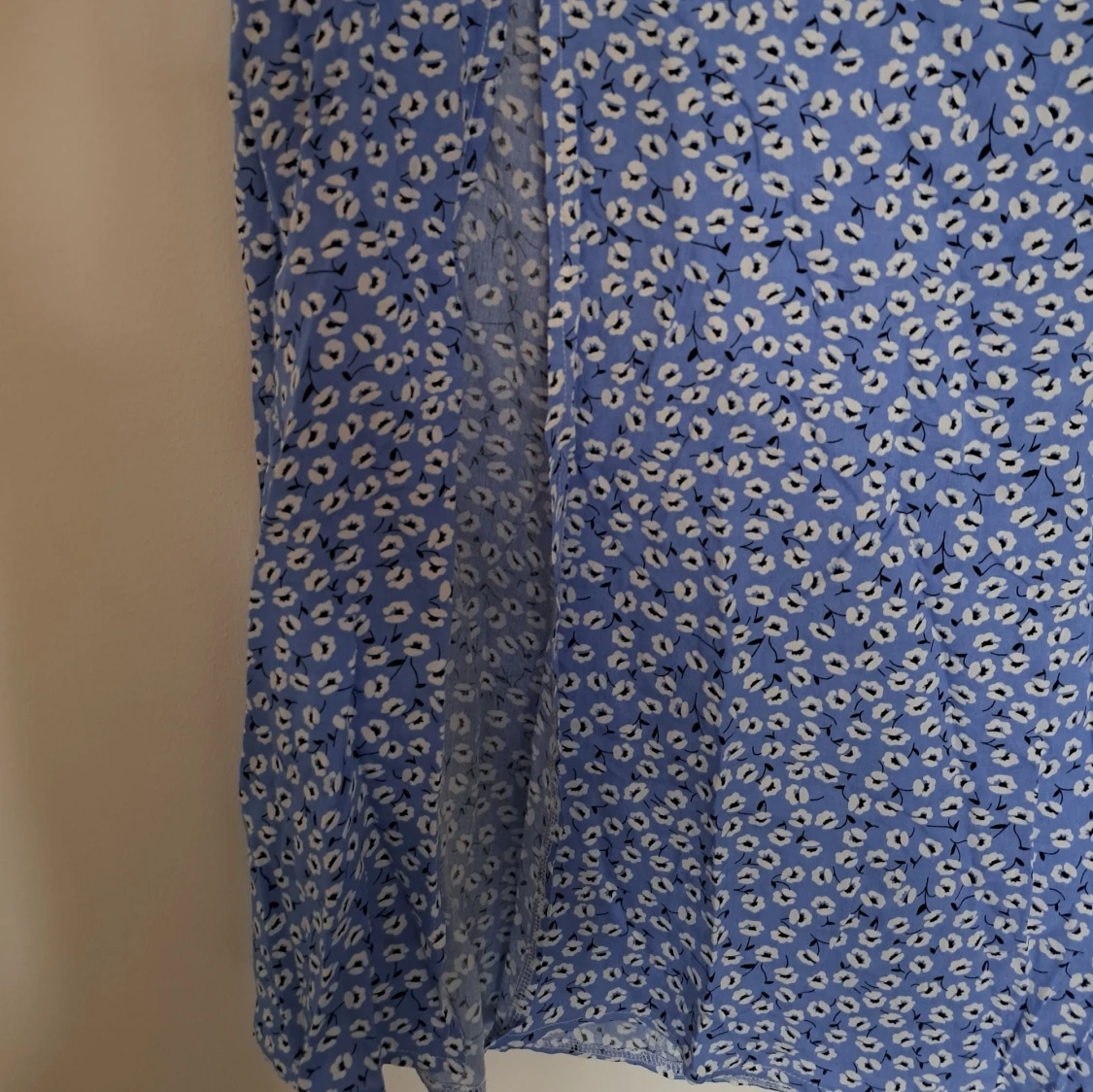 Blå blommig långkjol - 2