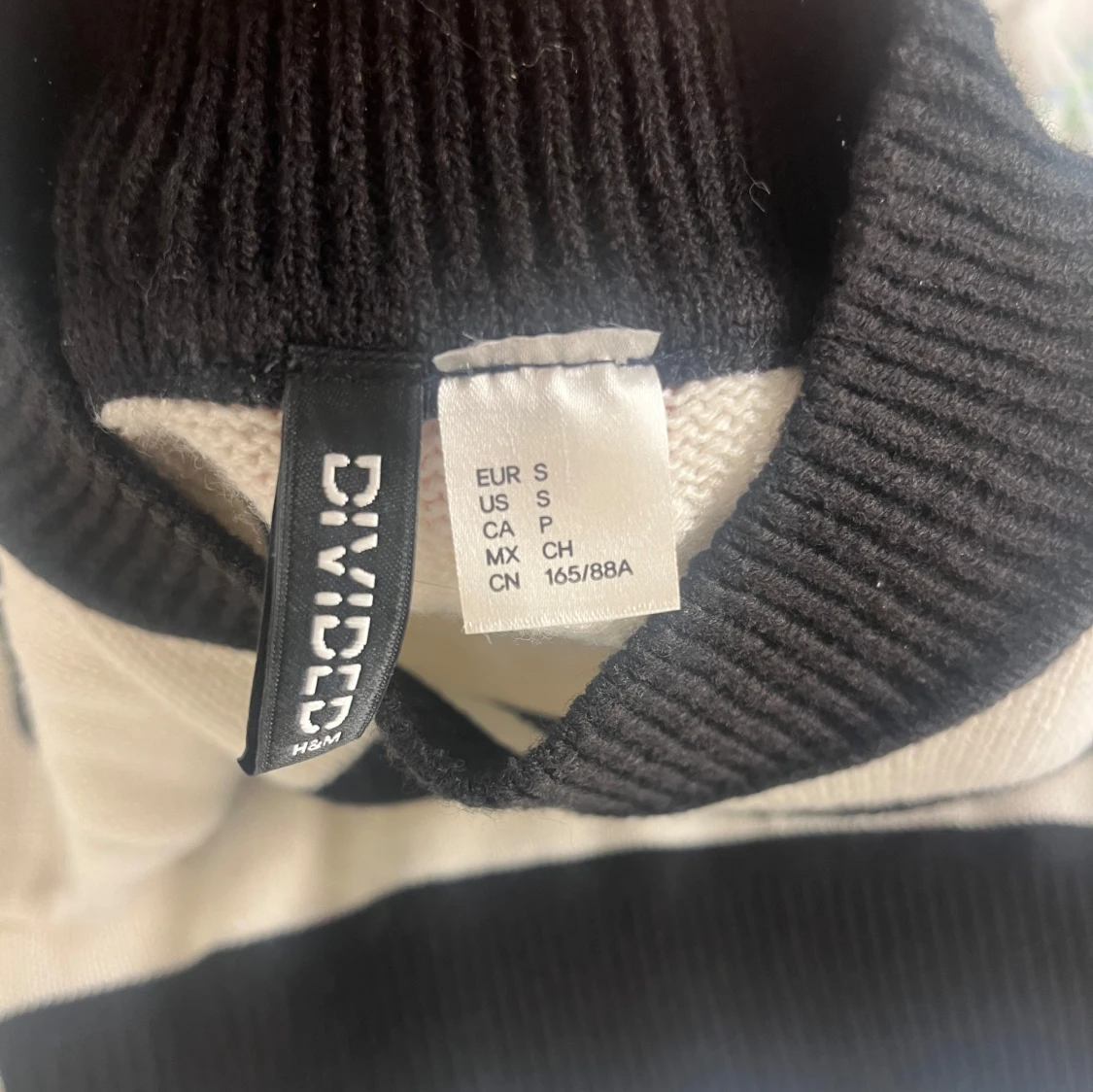 Randig croppad tröja från H&M Divided - 2