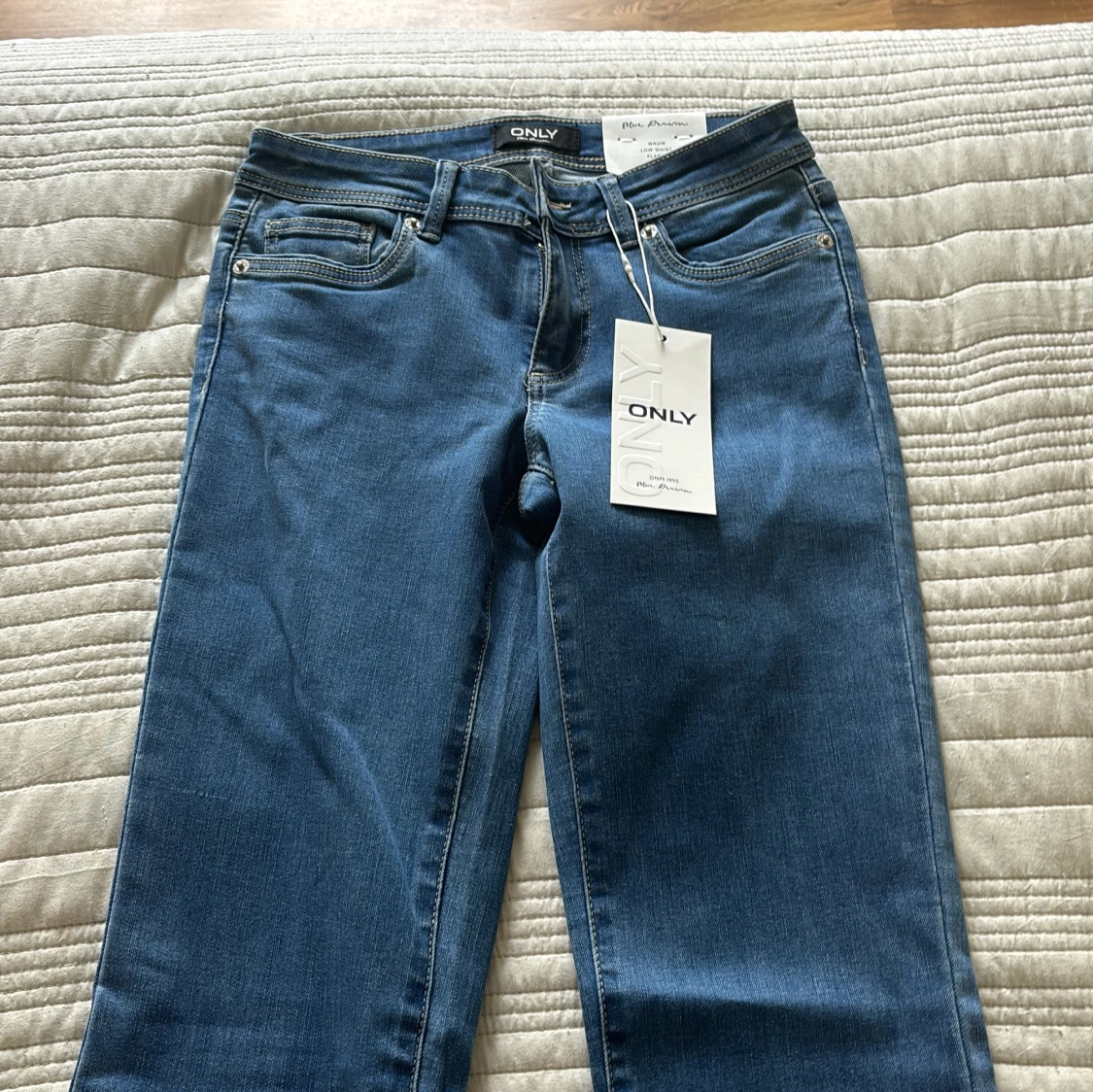 Blå bootcut jeans från ONLY, PRIS DIKUTERAS!!! - 2