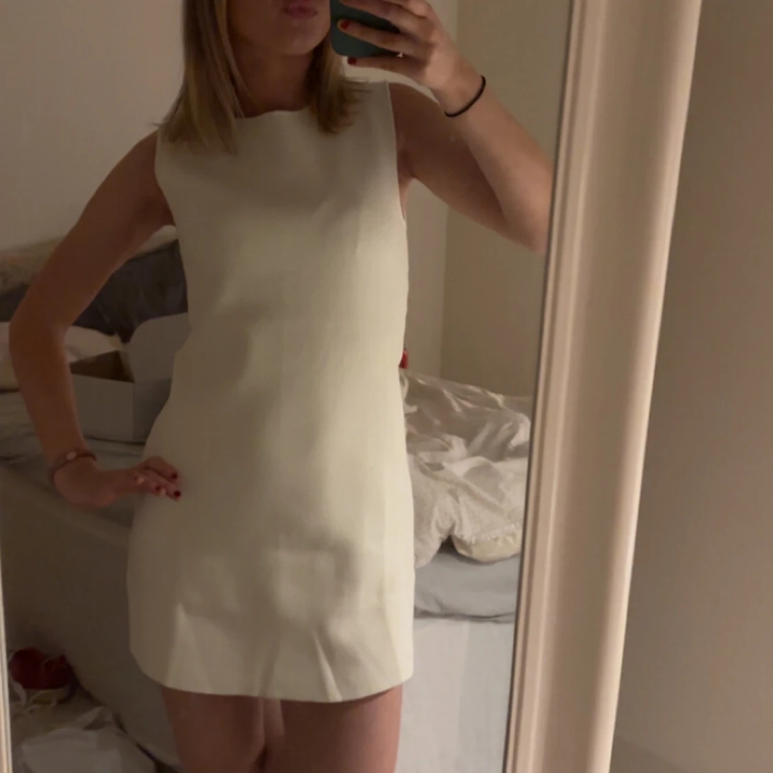 Vit klänning - 1