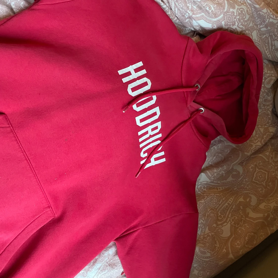 Röd HOODRICH hoodie XS - 1