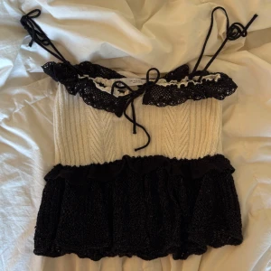 Zara topp stickad - Stickad sommar topp från Zara strl passar S/m 