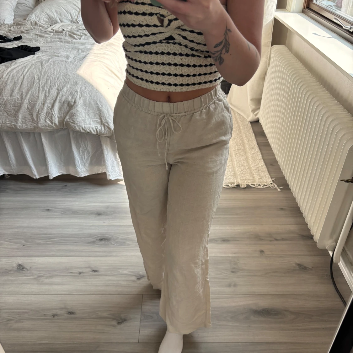 Beiga linnebyxor  - 1