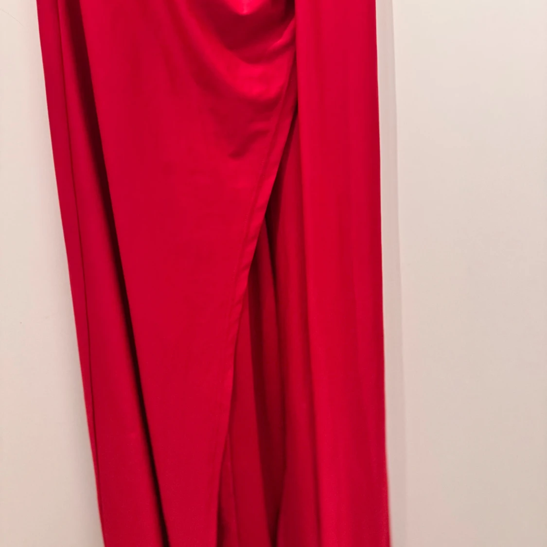 Röd långklänning från Faeriesty - 4