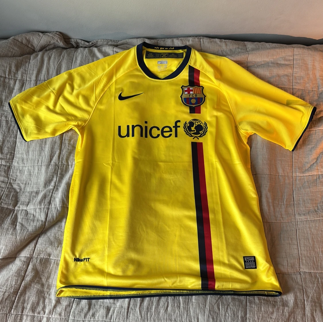 HELT NY Barcelona Retro fotbollströja 2008/09 Zlatan Ibrahimović 