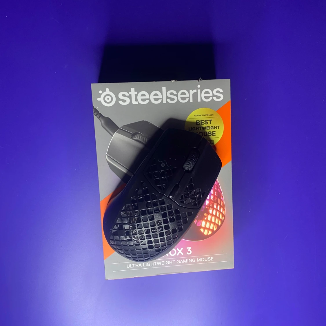 SteelSeries aerox 3 with wire - 3