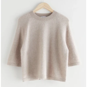 other stories tröja - jättefin stickad t shirt från other stories! storlek xs