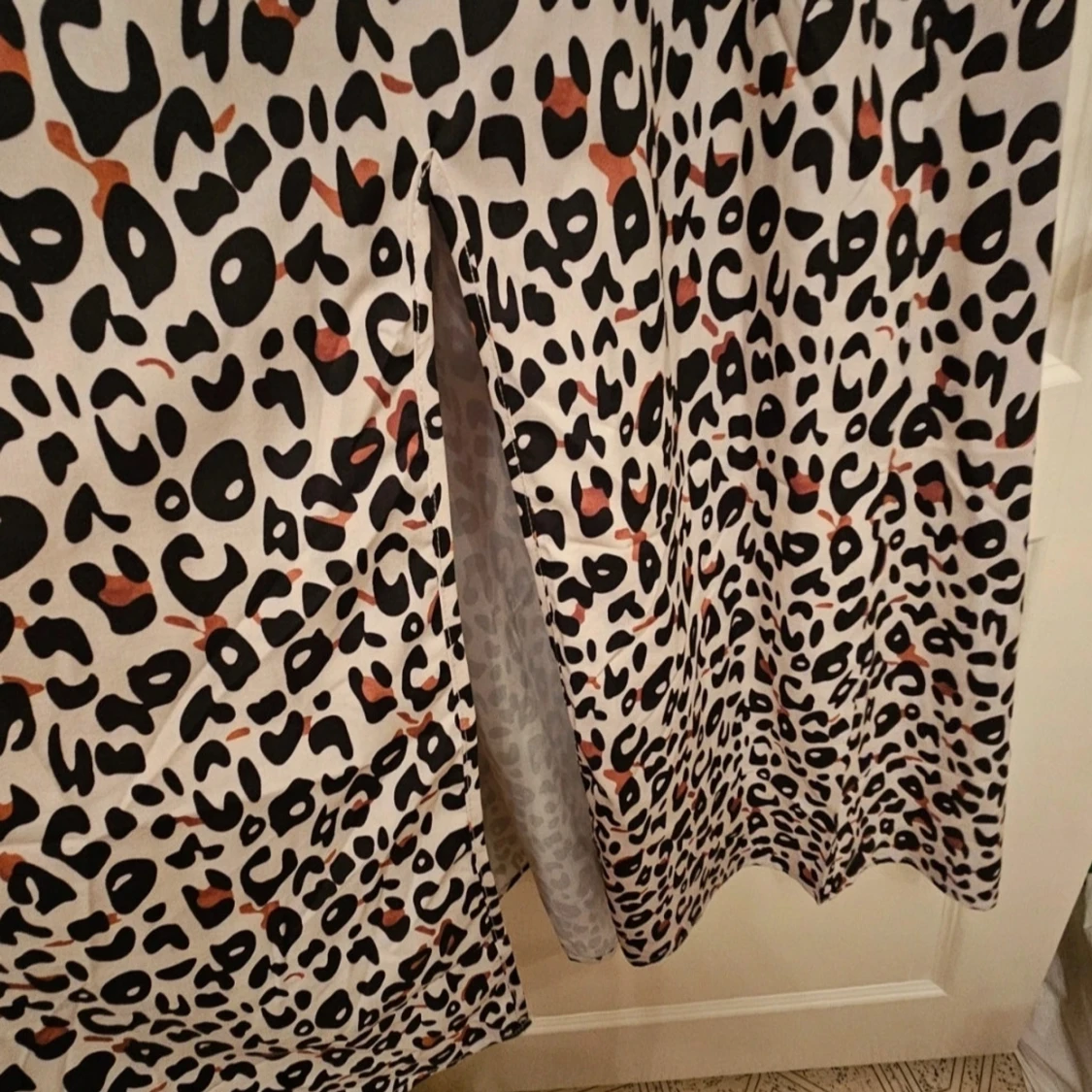 Leopardmönstrad långklänning Sheilay XL - 4