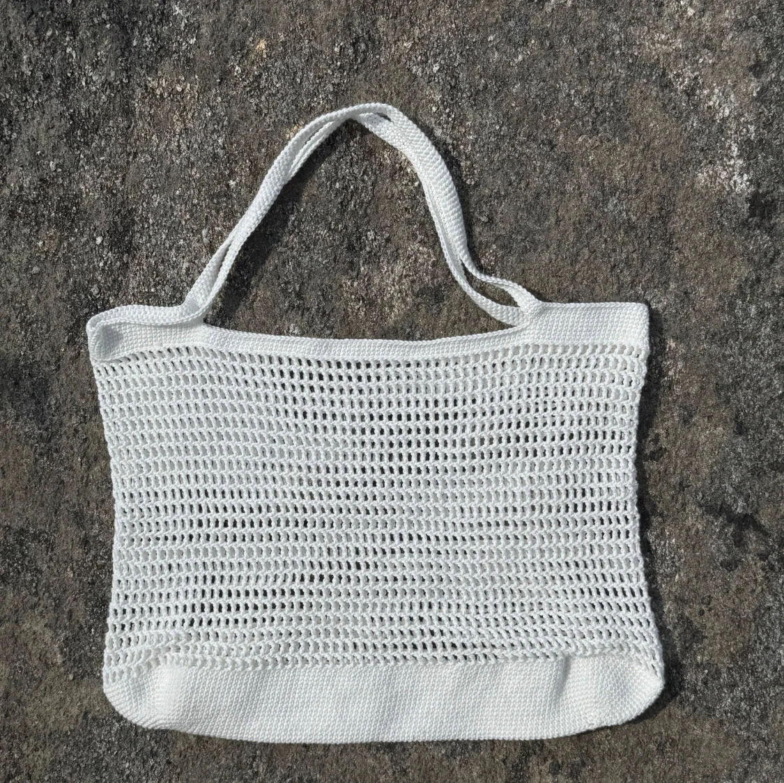 Virkad strandväska  - 1
