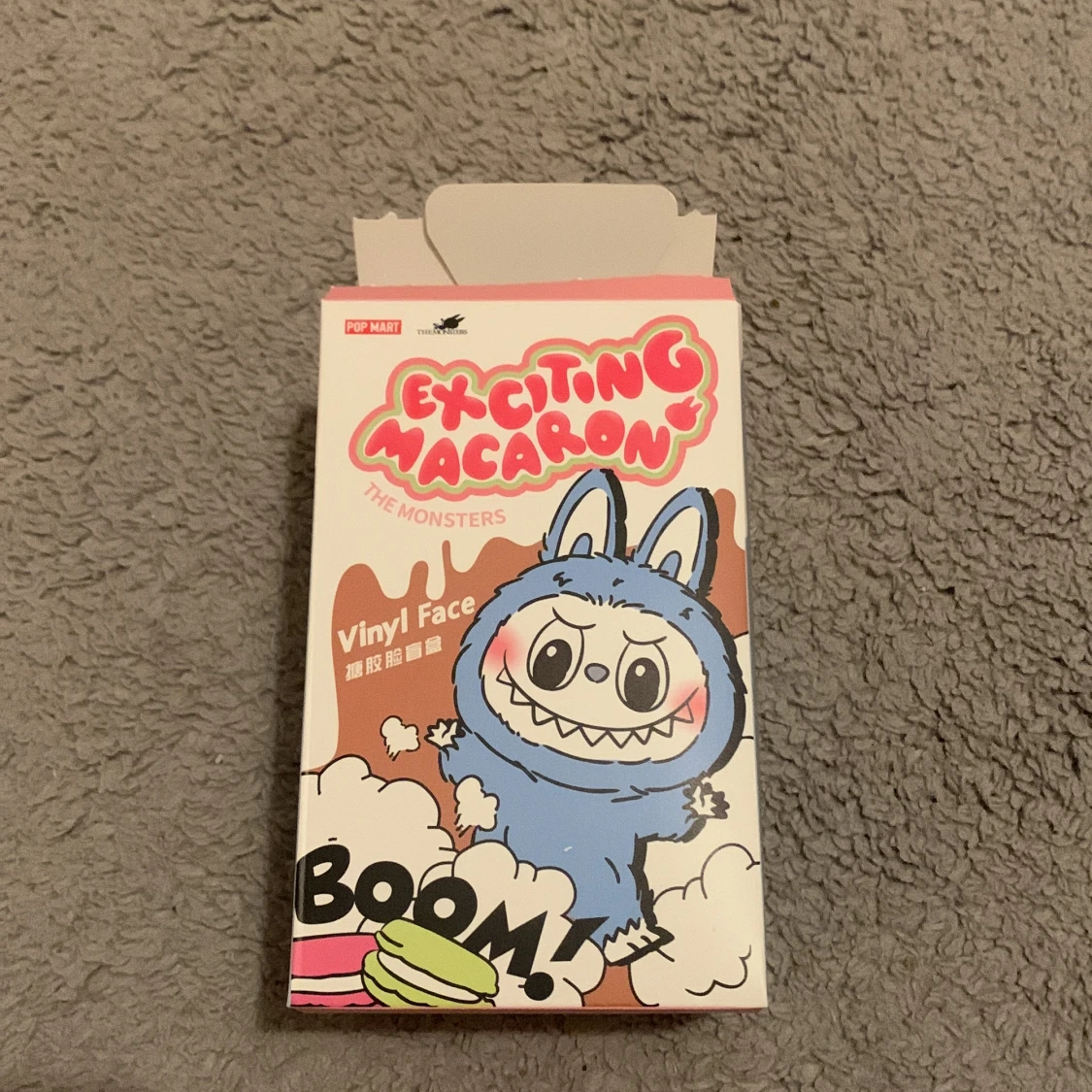 Öppen Labubu blindbox