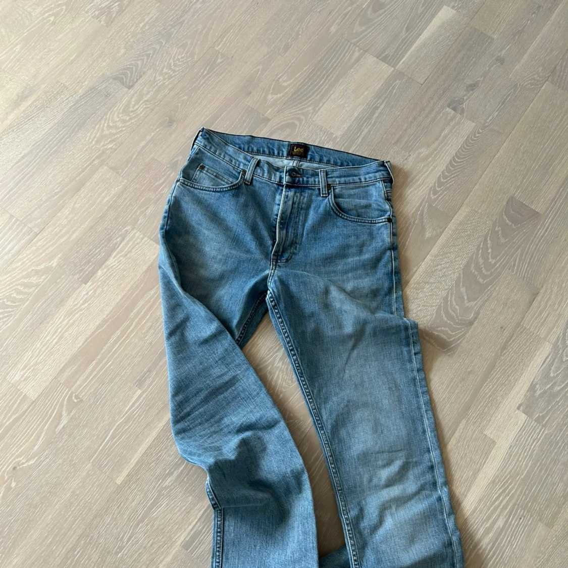 Lee Rider ljusblå jeans W29 L34