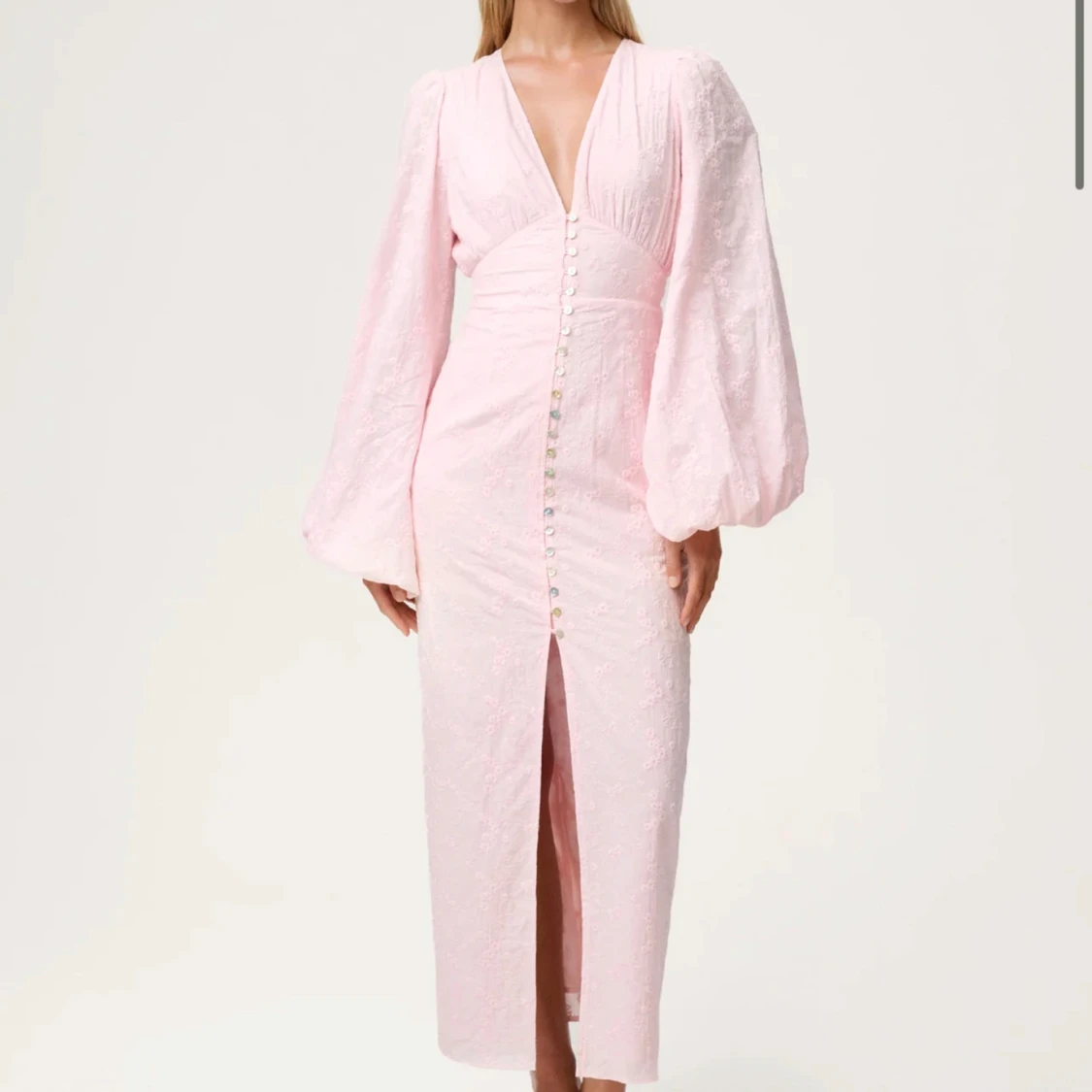 Ljusrosa långklänning från Adoore