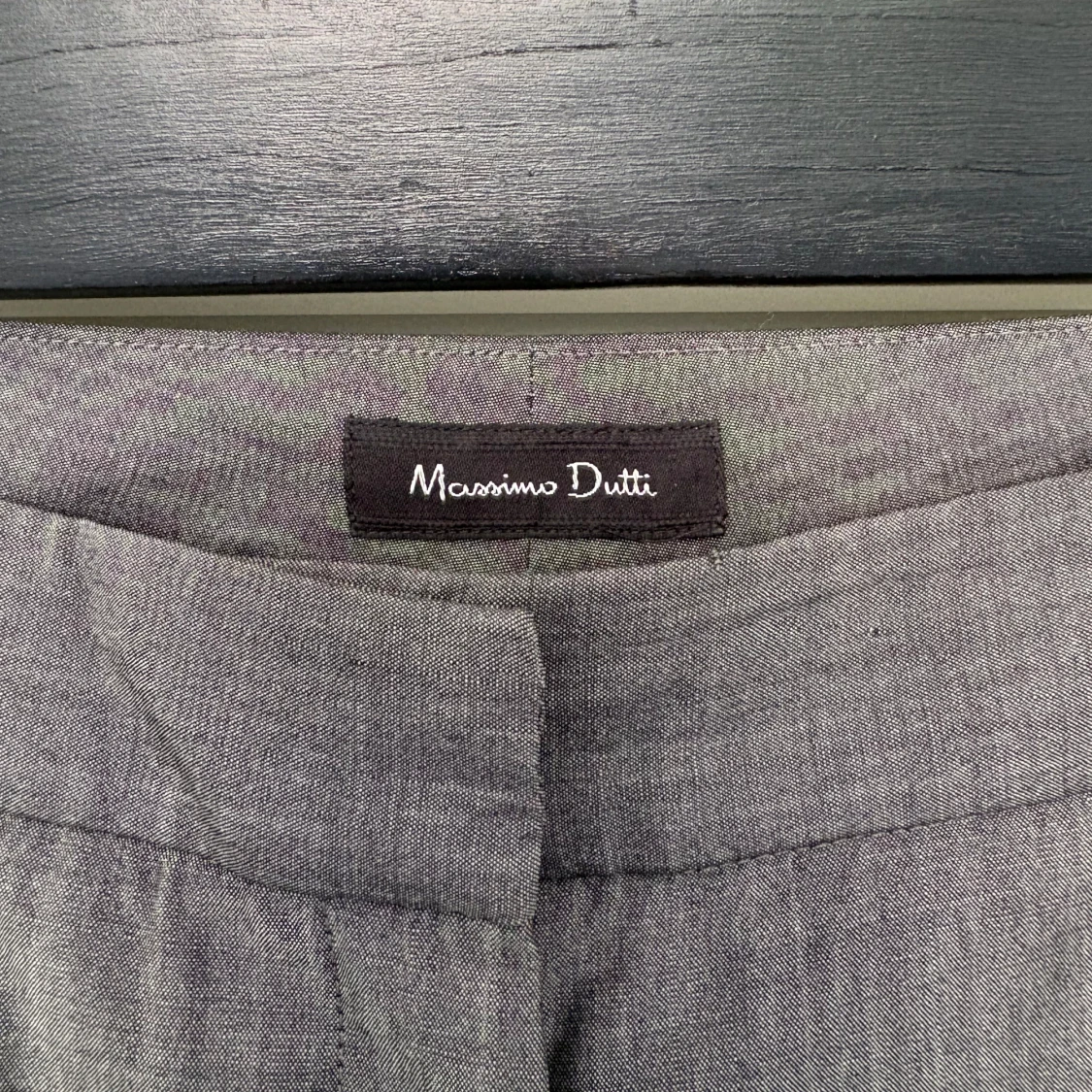 Grå kostymbyxor från Massimo Dutti - 3