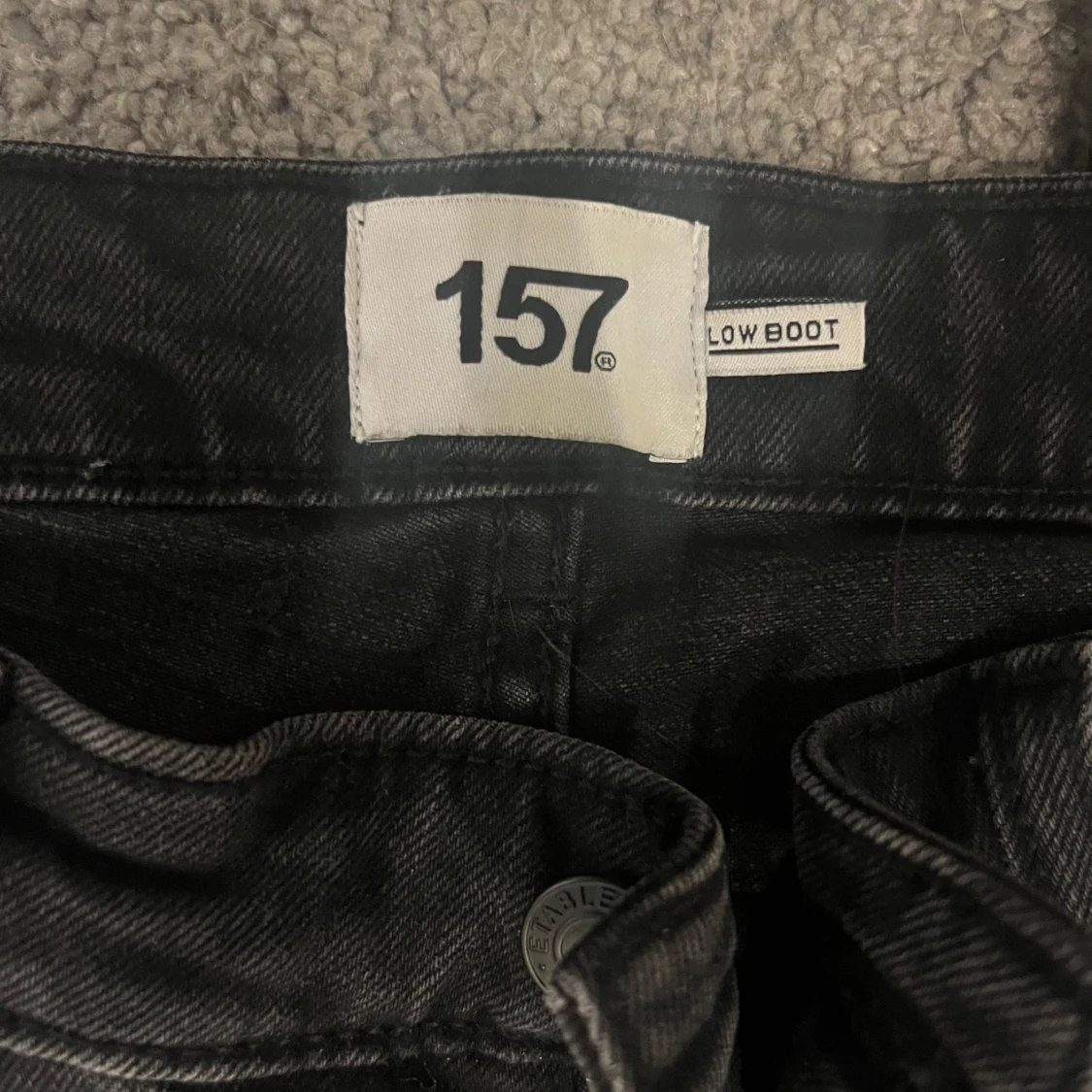 Svarta bootcut jeans från 157 - 3