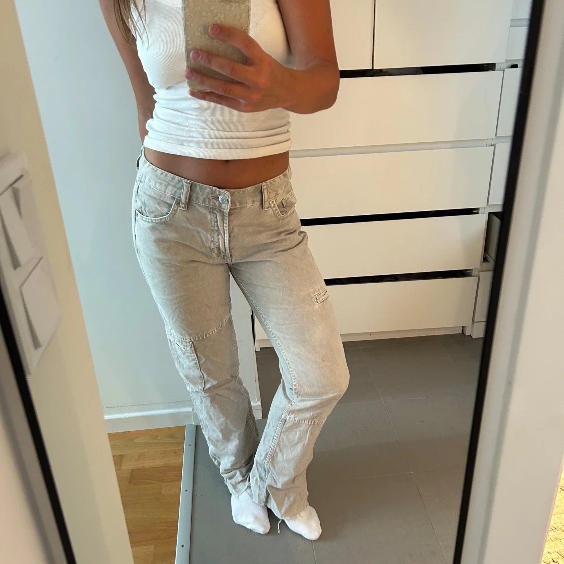 Cargojeans från Zara