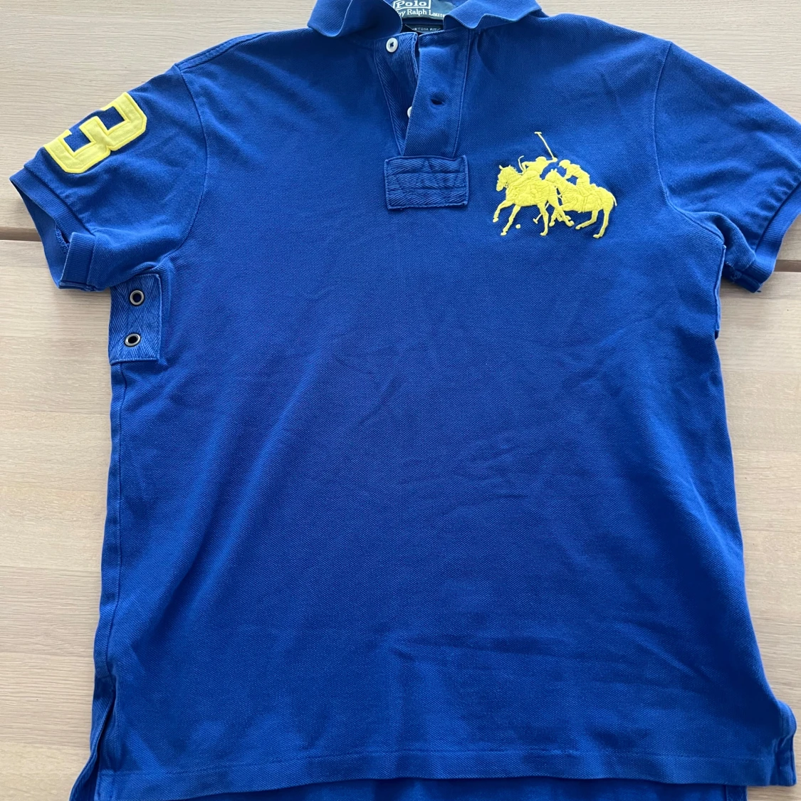 Blå pikétröja Polo Ralph Lauren S - 2