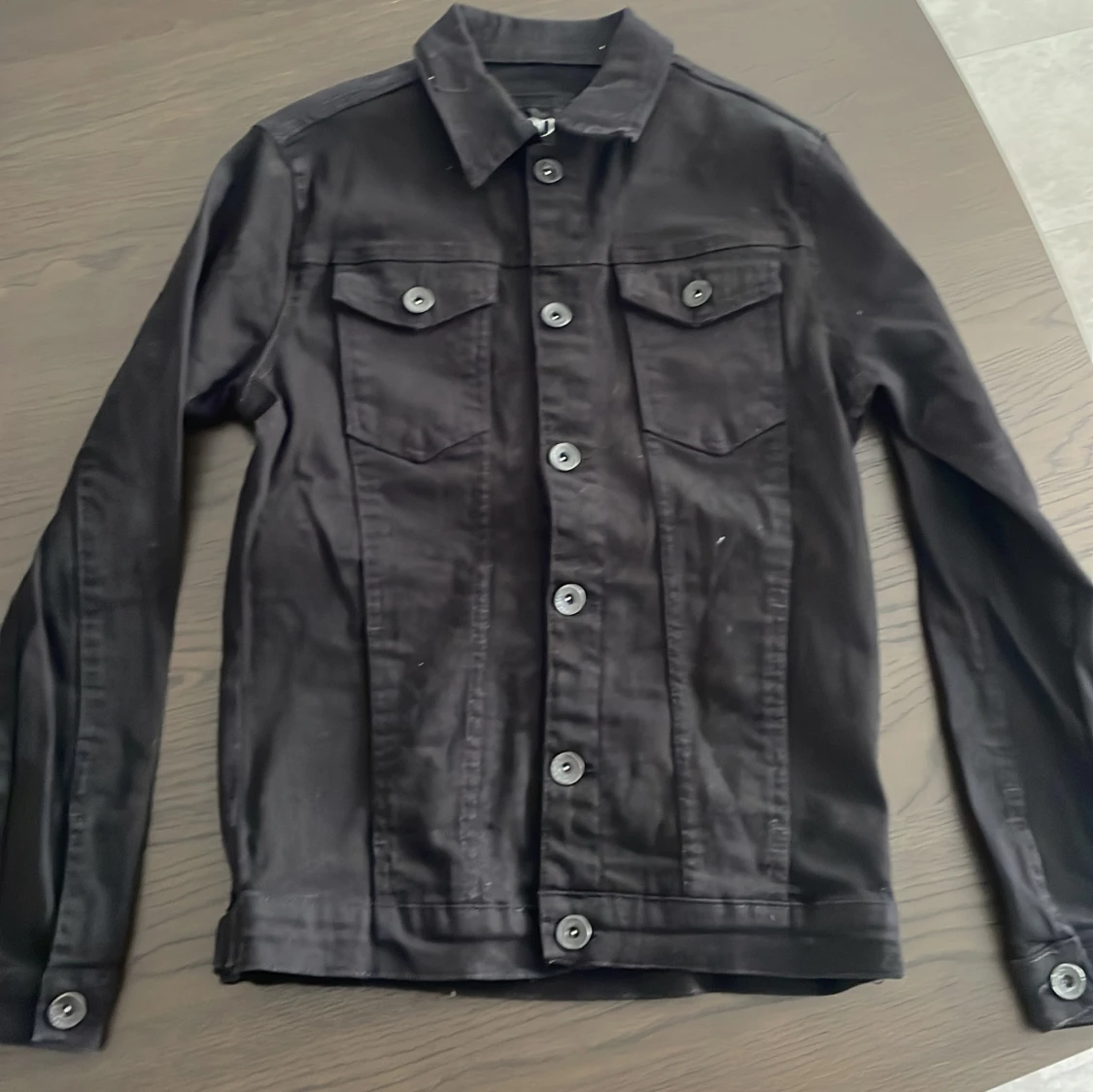 Svart jeansjacka från ZRD, stl S