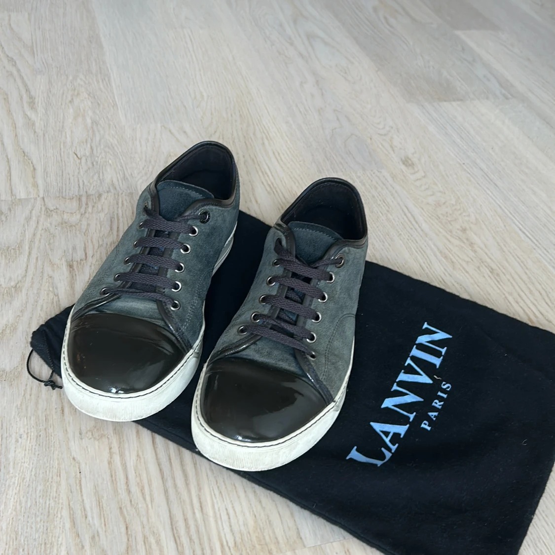 Blågröna lanvins med dustbag  - 1