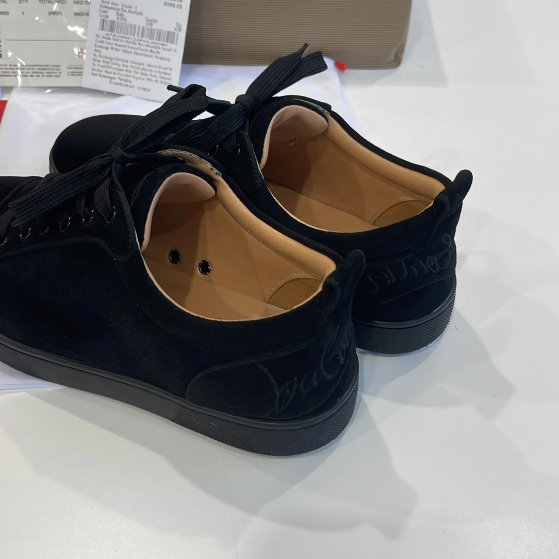 Svarta sneakers från Christian Louboutin - 2