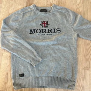 Grå stickad tröja från Morris🤩 - Snygg grå stickad tröja från Morris som passat storlek S🤩✅