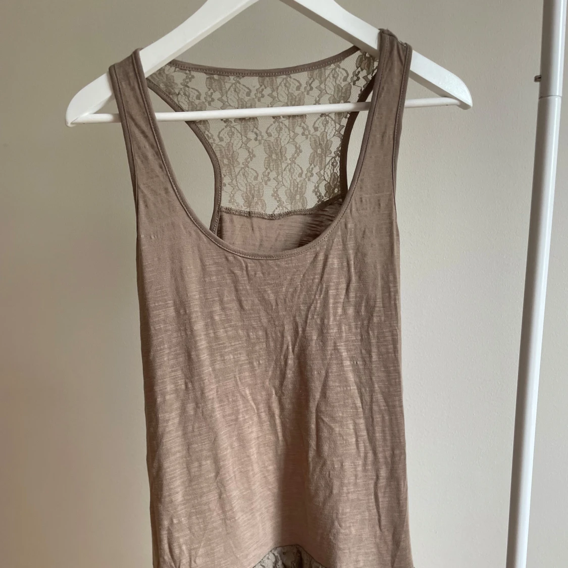 Brun volangklänning - 1