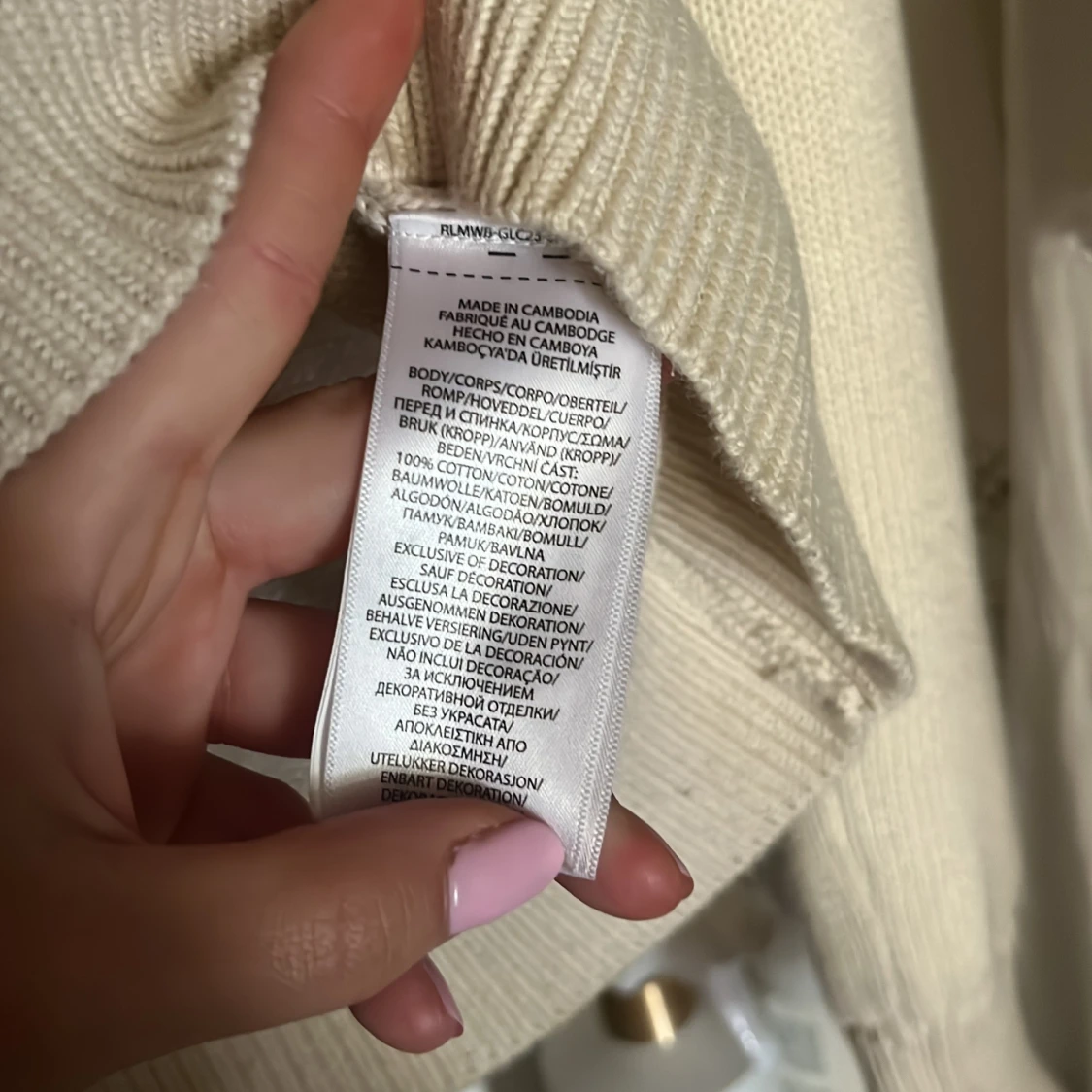 Beige stickad tröja Polo Ralph Lauren - 2