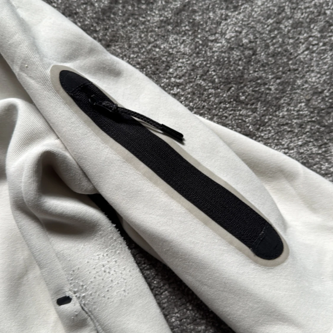 Vit Nike tech med dragkedja L - 4