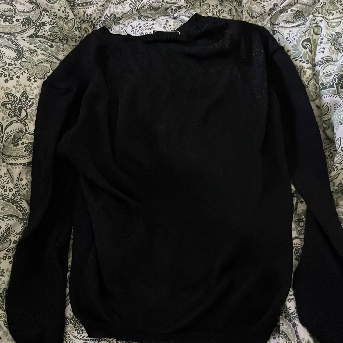 Svart tunn stickad tröja Malene Birger - 1