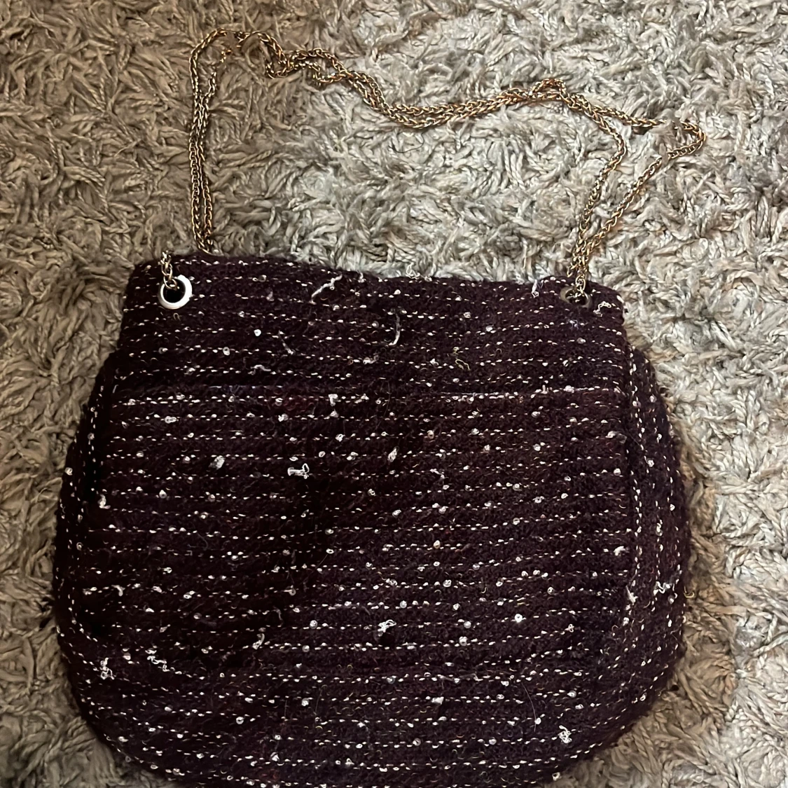 Mörklila axelväska från Beck Söndergaard - 1