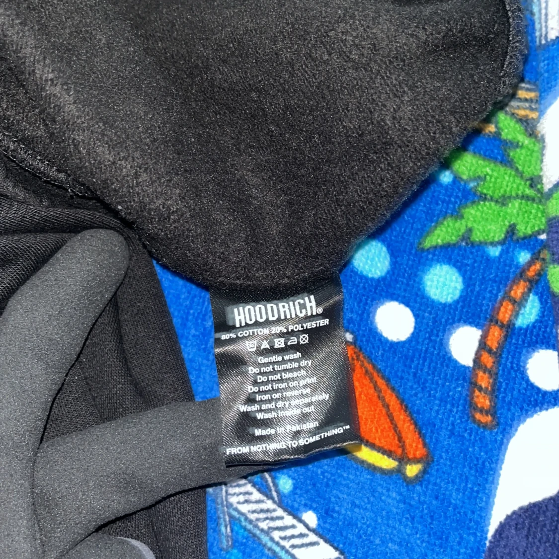 Svarta Hoodrich mjukisbyxor  - 3