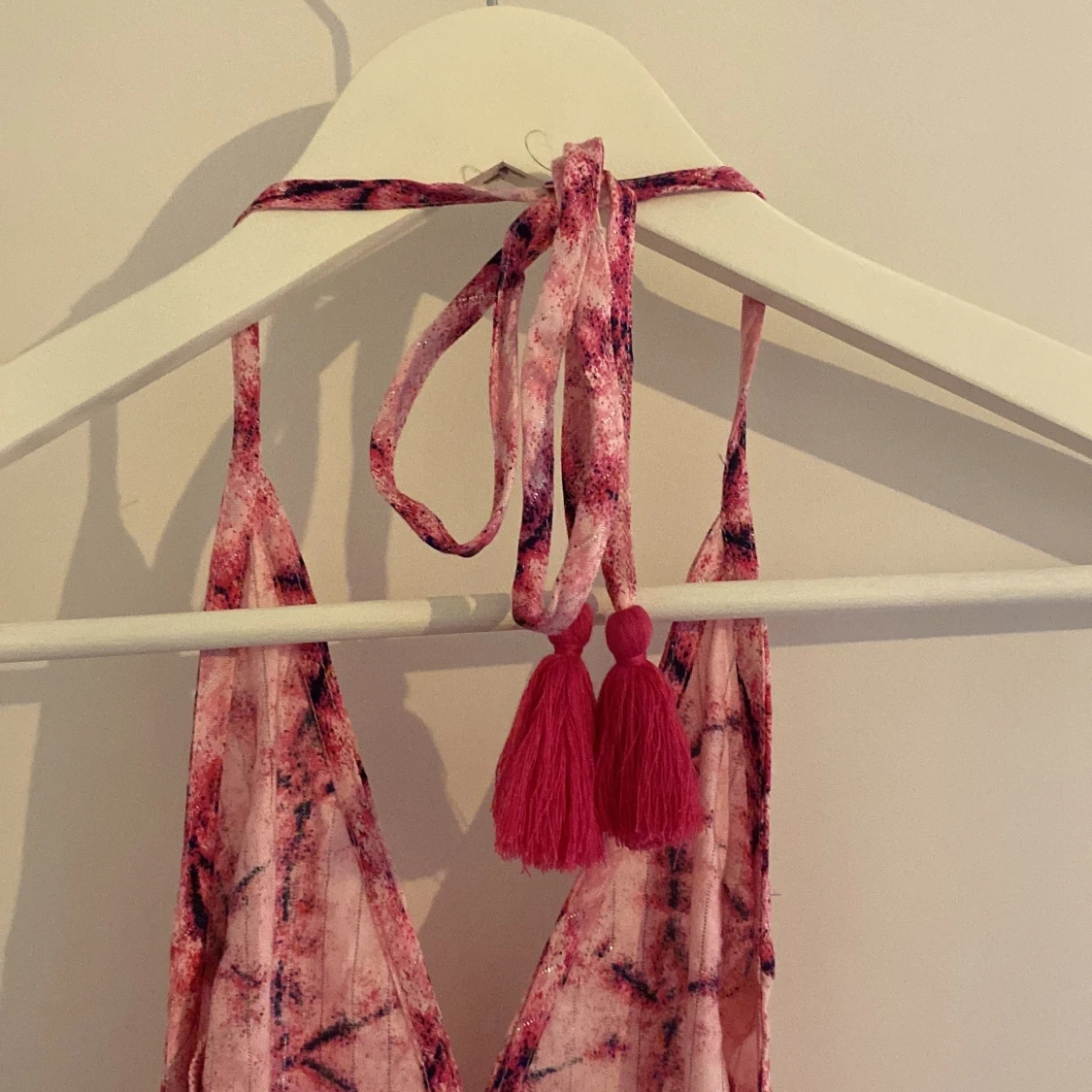 Rosa långklänning från Mango  - 3