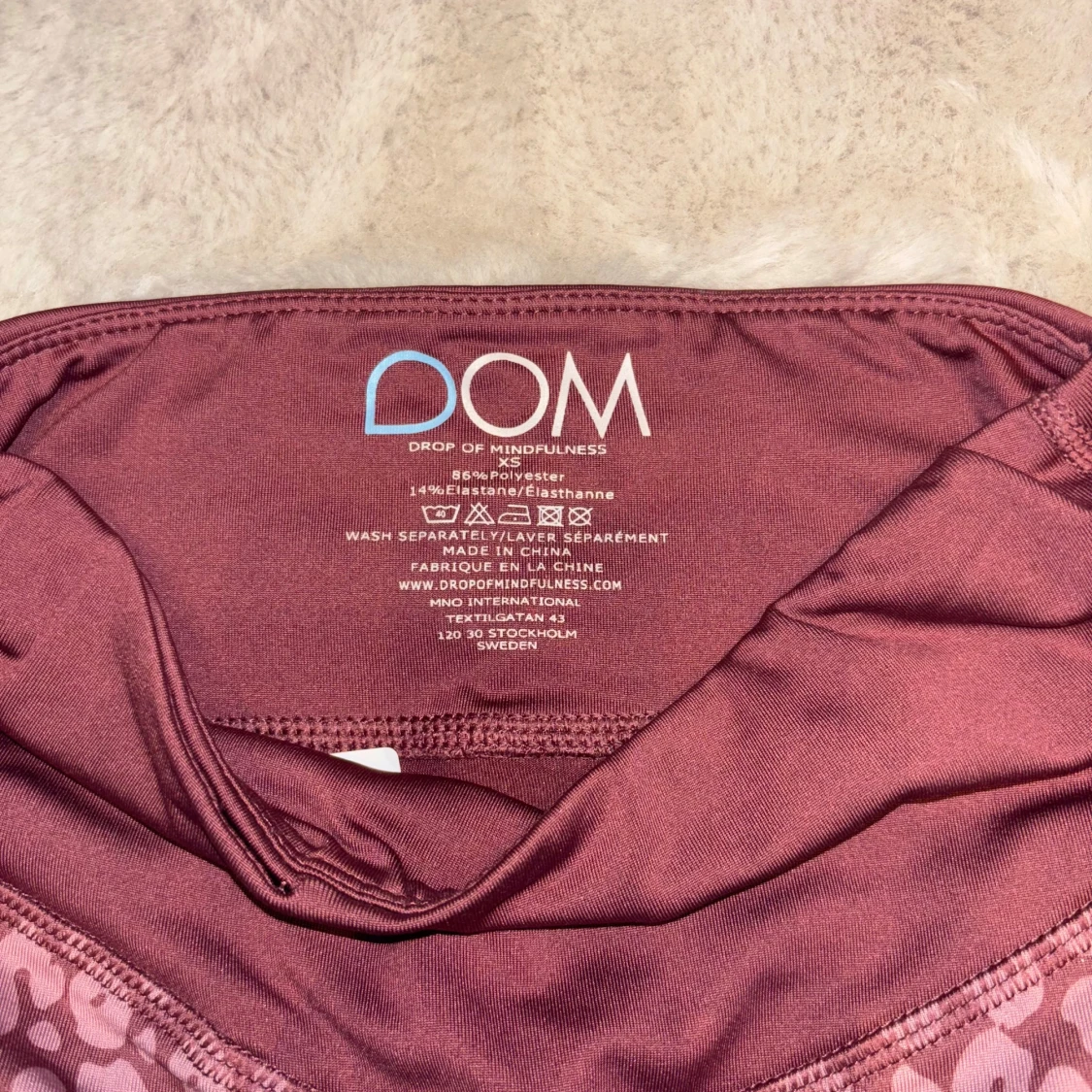 Leopardmönstrade leggings från DOM - 2