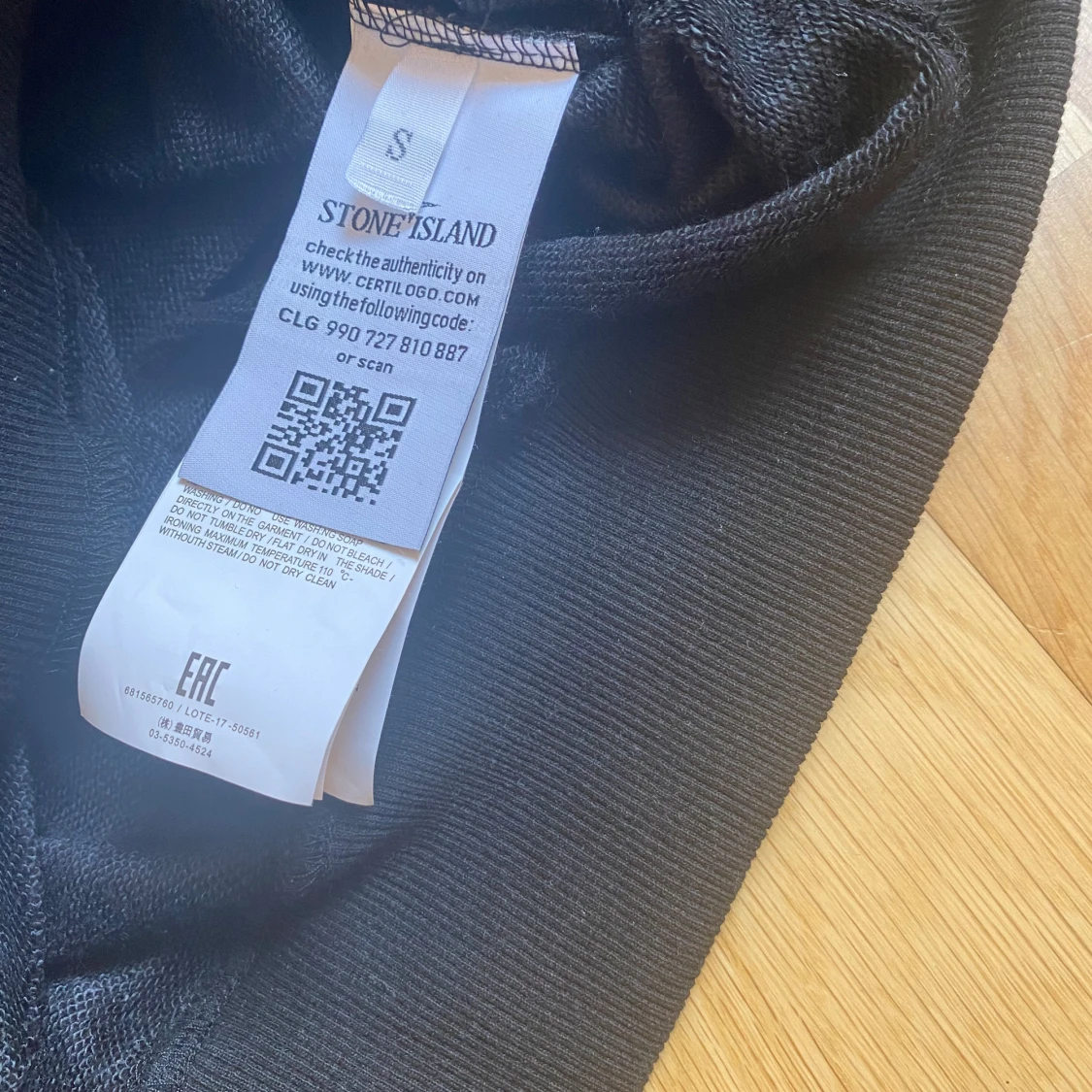 Svart Stone Island sweatshirt - 3