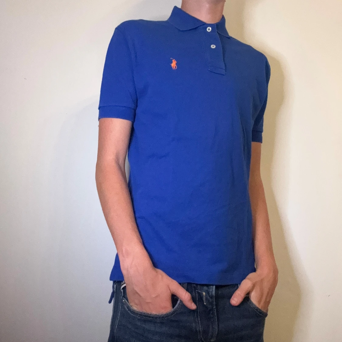 Blå Ralph Lauren skjorta herr XS - 1