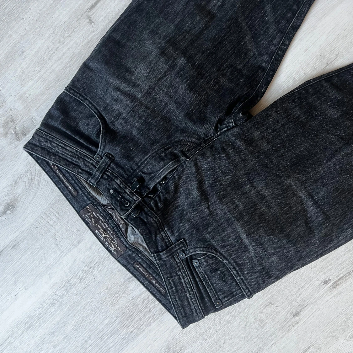 Jacob Cohen svarta straight jeans - 2