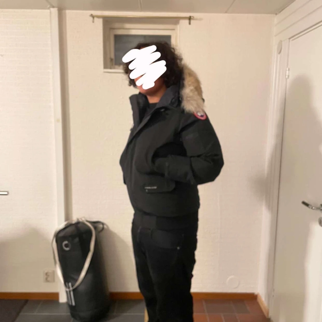 Svart dunjacka från Canada Goose