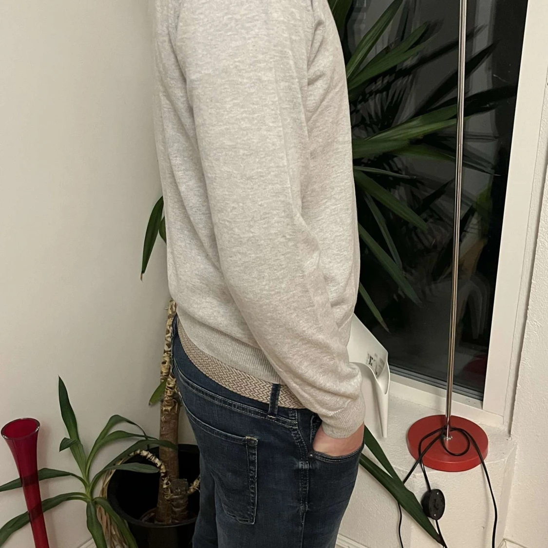 Ljusgrå sweatshirt från Lyle & Scott - 1