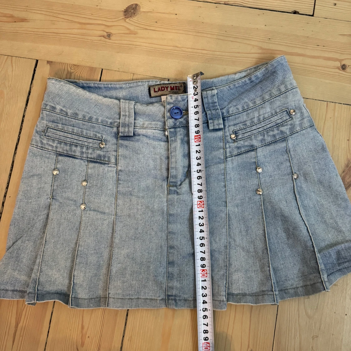 Ljusblå jeanskjol från Lady Mei - 2