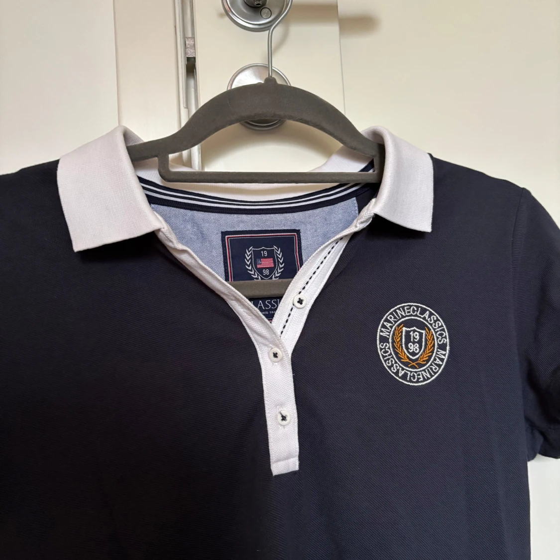 Marinblå pikéklänning från Marine Classics - 1