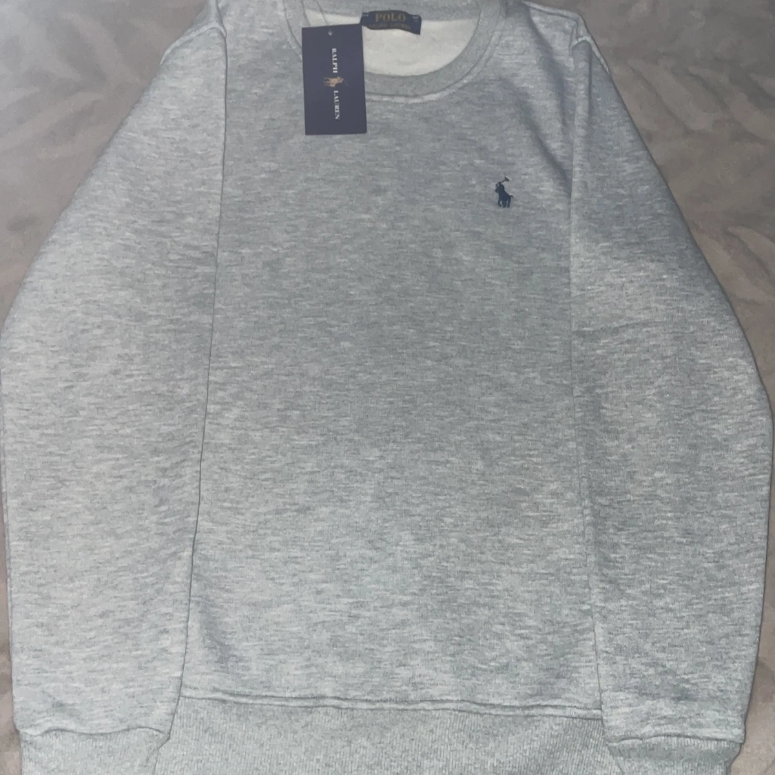 Grå sweatshirt från Ralph Lauren