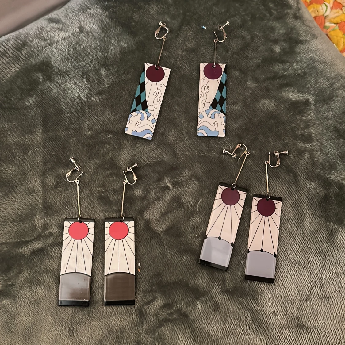 Demon slayer örhängen 