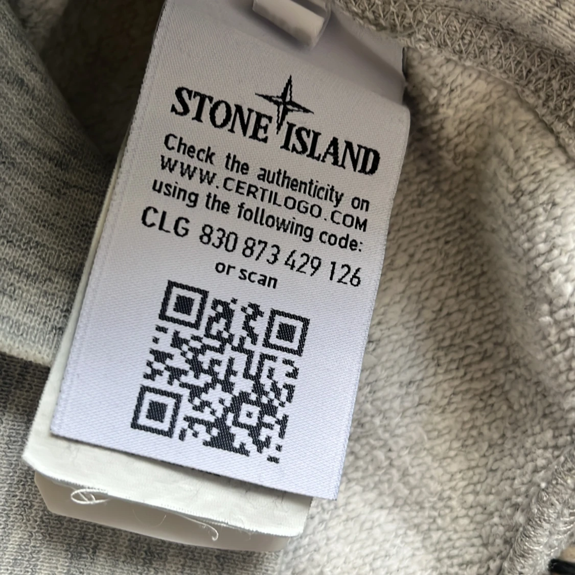 Grå sweatshirt från Stone Island - 3