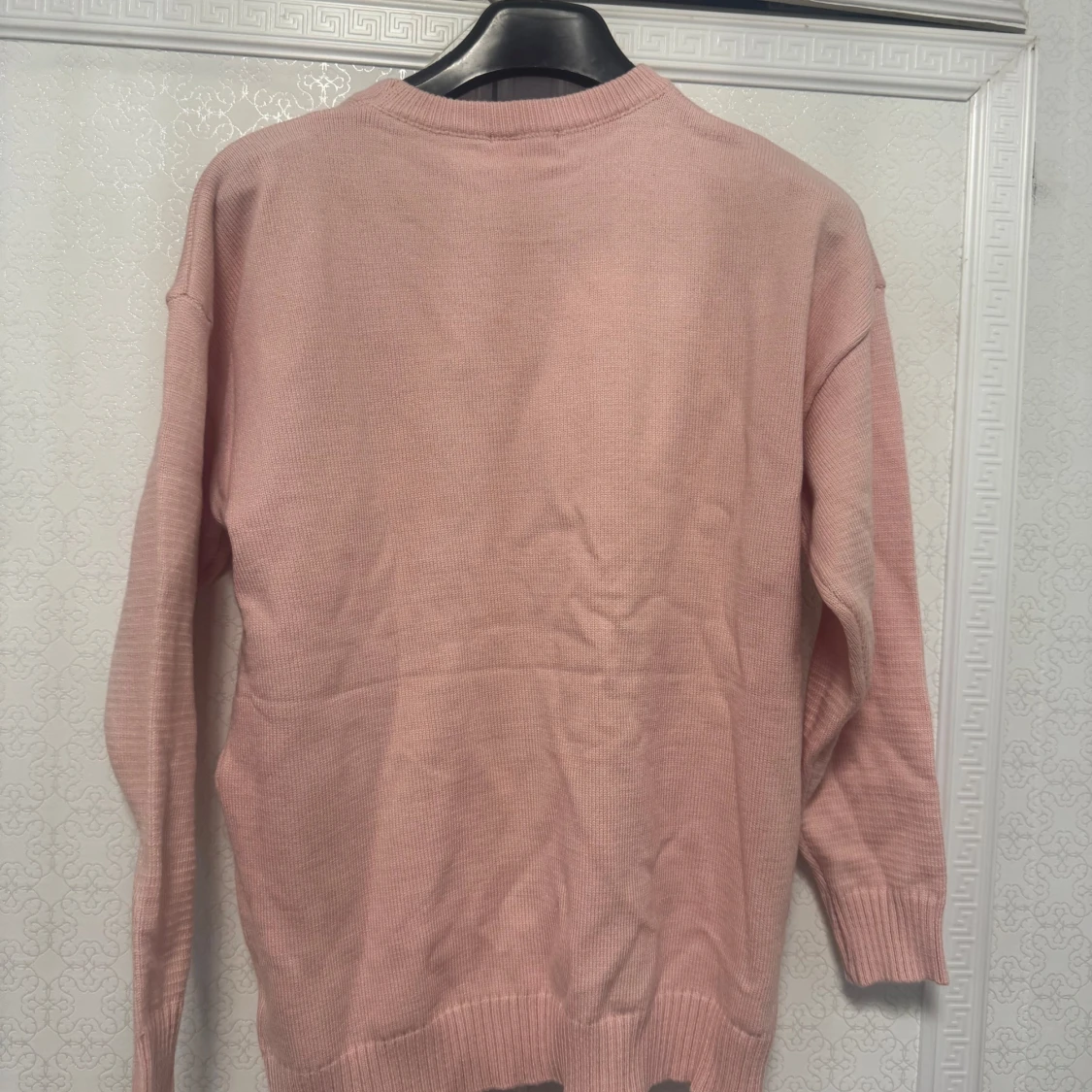 Rosa stickad tröja från Ami - 1