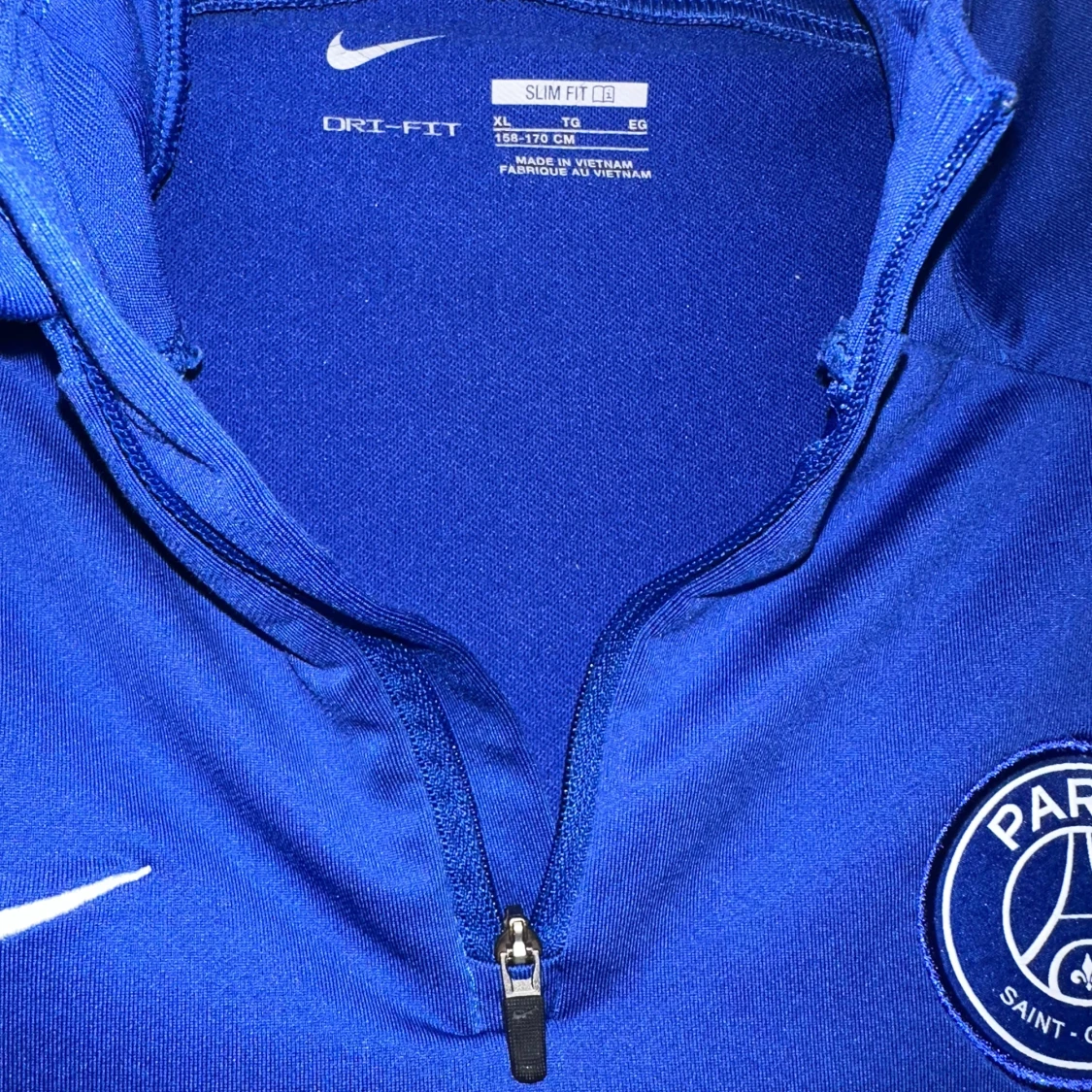 Blå långärmad träningströja från Nike PSG - 1